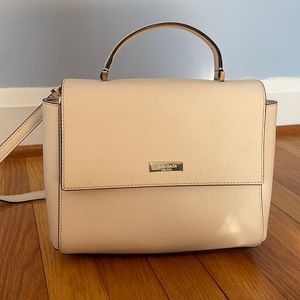 Kate Spade Cream Leather Bag